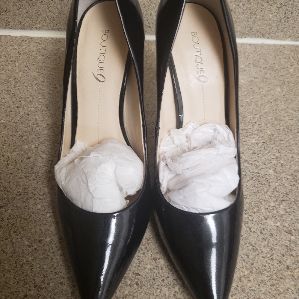 Boutique9  Leather Pump Heel